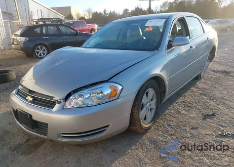 2008 Chevrolet Impala Lt z USA, uszkodzony, nr VIN 2G1WT58K389207268
